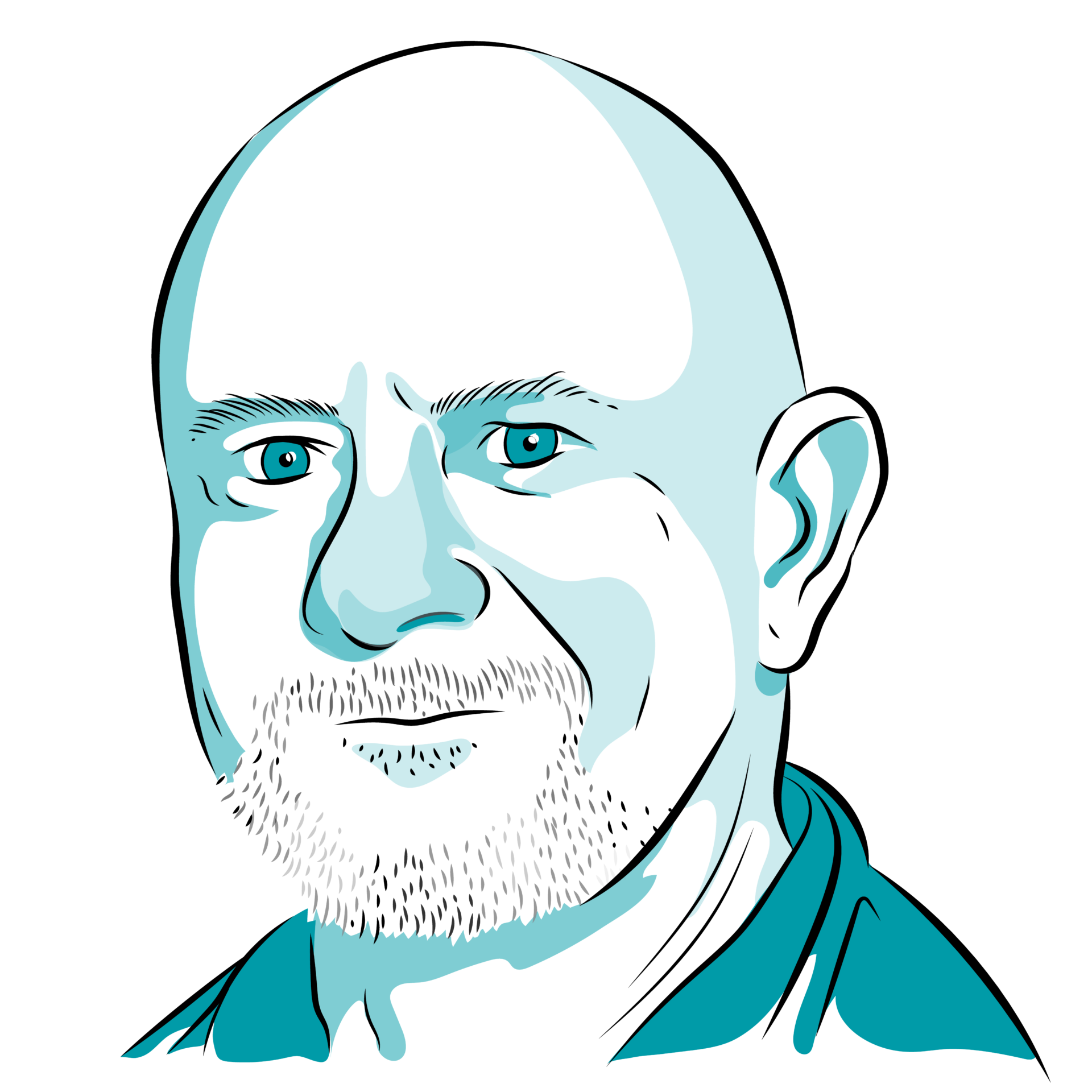 A portrait of Nick Hornby
