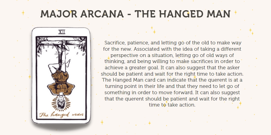 major arcana the hanged man