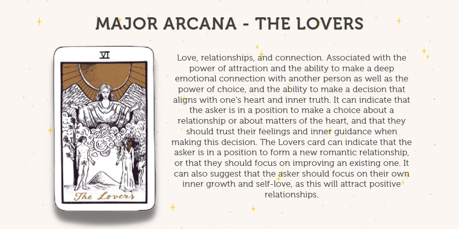 major arcana the lovers