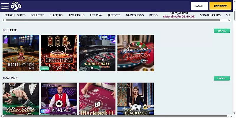 PlayOJO Casino UK