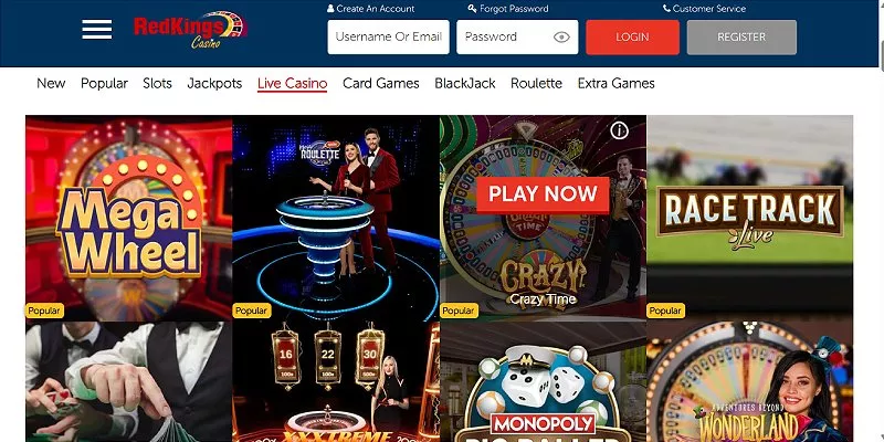  Red Kings Casino UK