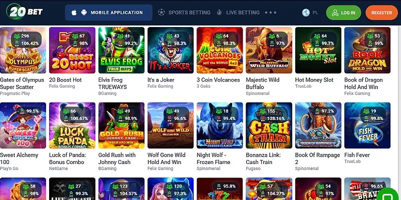 20Bet Casino PL