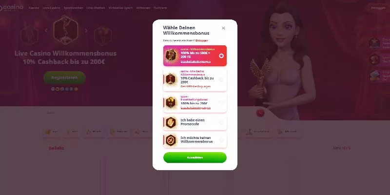 casinoinfinity casino de signup
