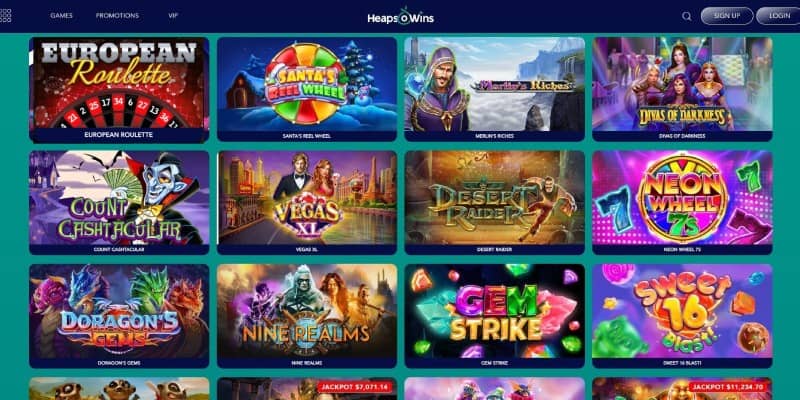 Australia HeapsOWins casino page 