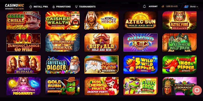 casinonic screenshot