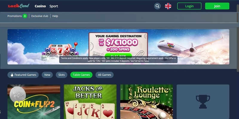 luckland uk roulette