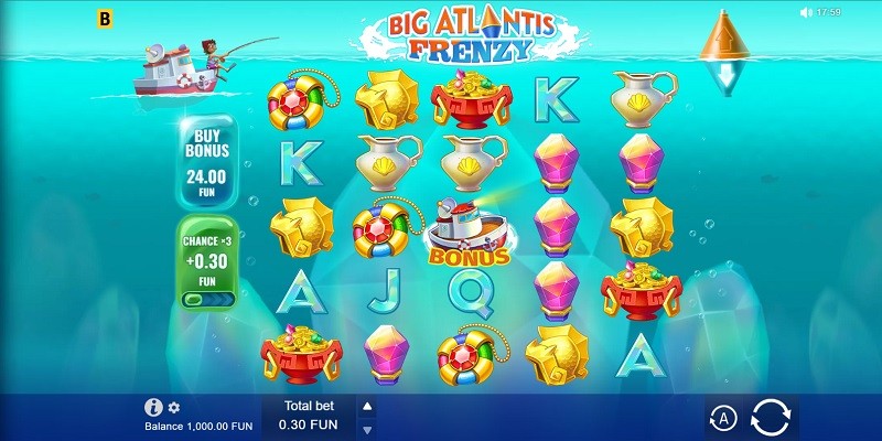 Skycrown Casino - Big Atlantis Frenzy