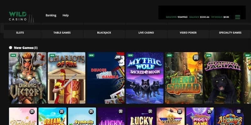 live casino games online free