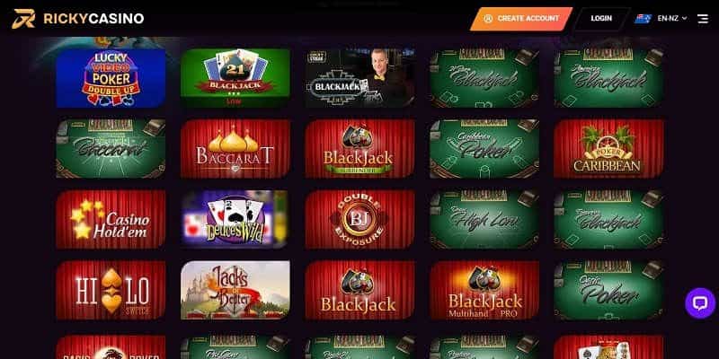 ricky casino NZ