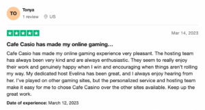 cafe casino reviews
